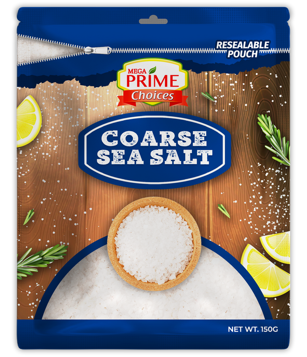 Mega Prime Choices Coarse Sea Salt 150g