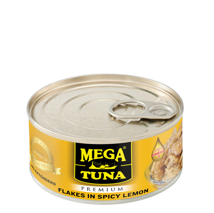 Mega Tuna Flakes Spicy Lemon 180g