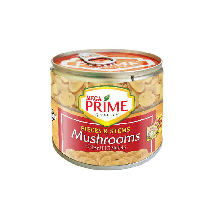 Mega Prime Pieces and Stems Mushroom 198g