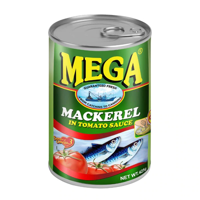 Mega Mackerel in Tomato Sauce 425g