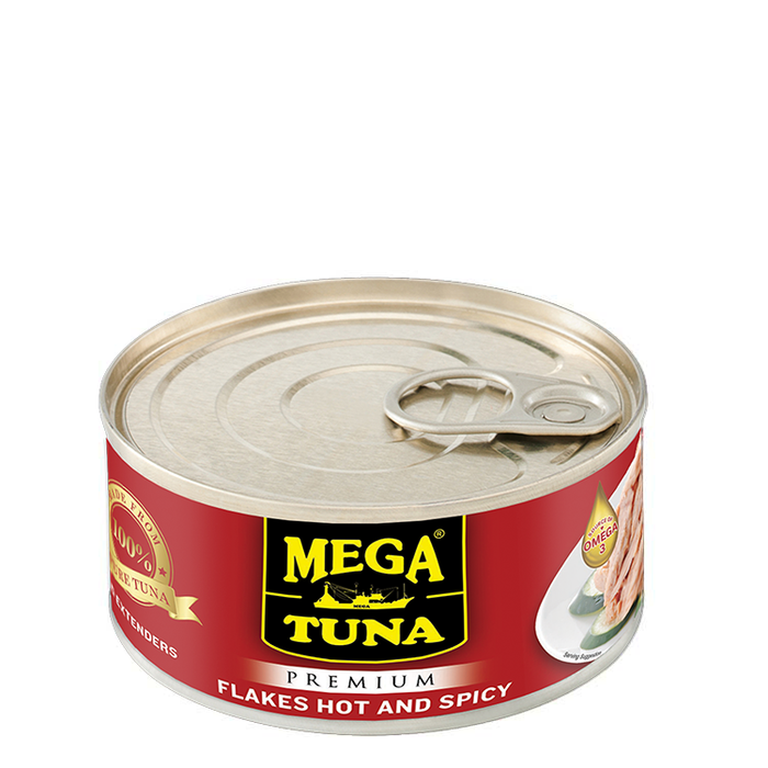 Mega Tuna Flakes Hot and Spicy 180g