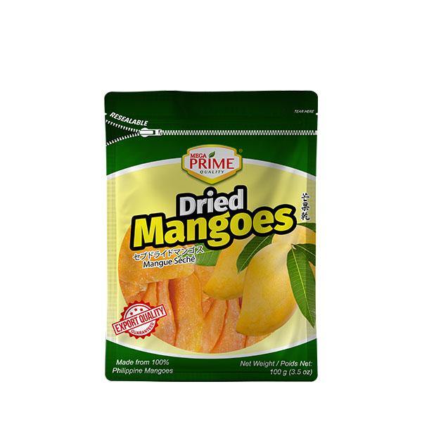 Mega Prime Dried Mangoes 100g