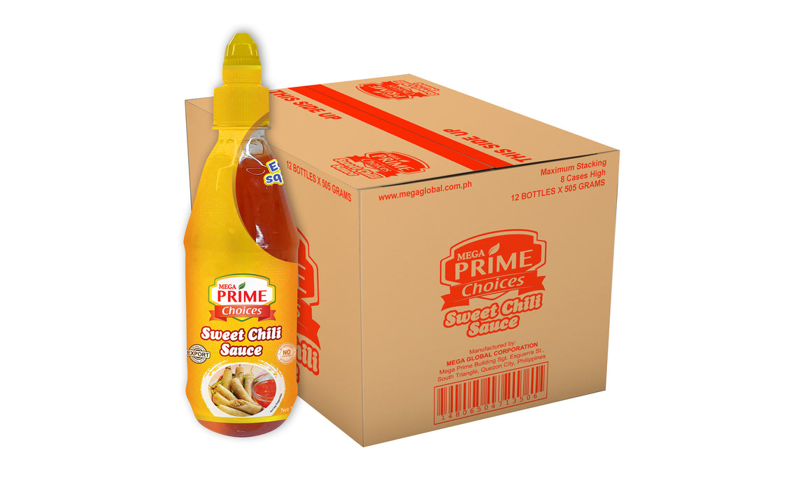 Mega Prime Choices Sweet Chili Sauce 505g x 12